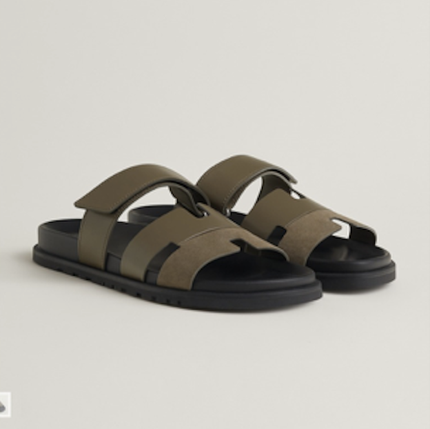 Hermès Chypre Olive Sandal