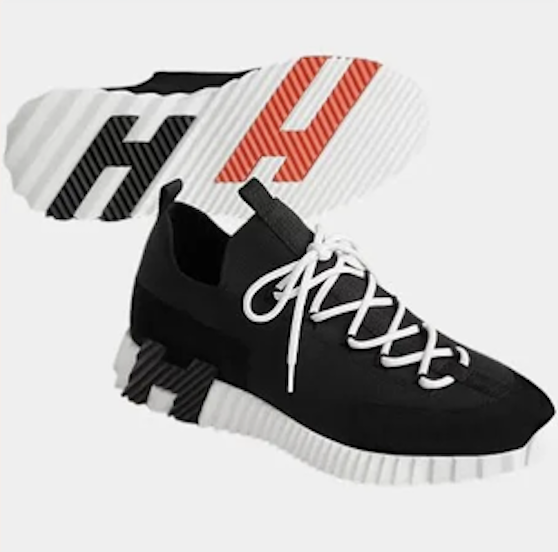 Hermès Bouncing Lift Black Sneaker