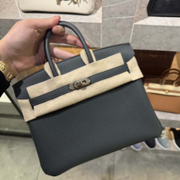 Hermès Birkin 25 Vert Mangrove (Doha Store)