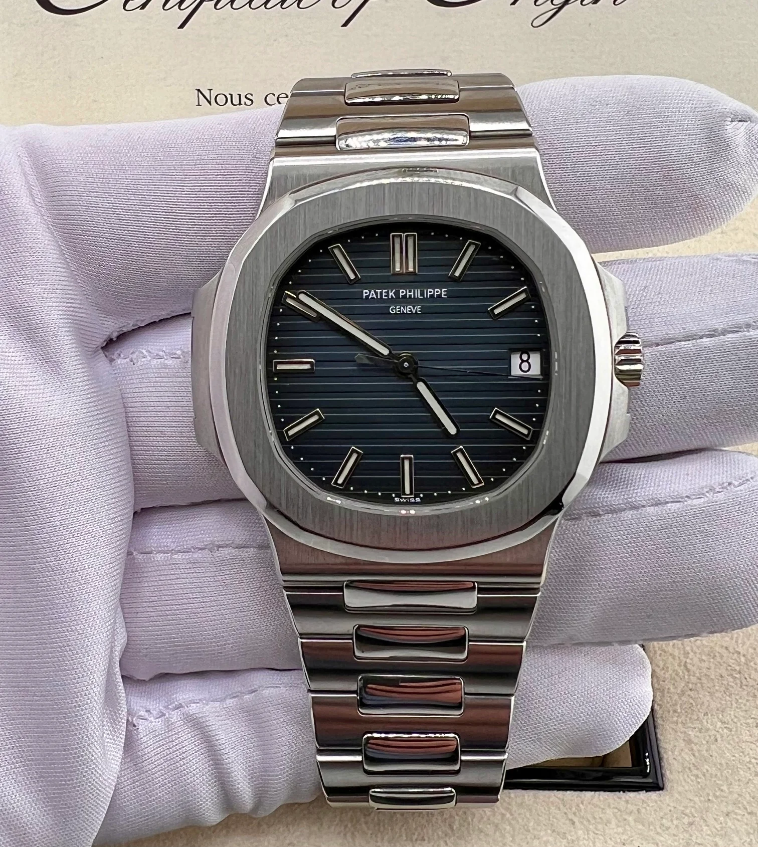 Patek Philippe Nautilus Full Set First Series France Cal. 315 5711/1A 2007