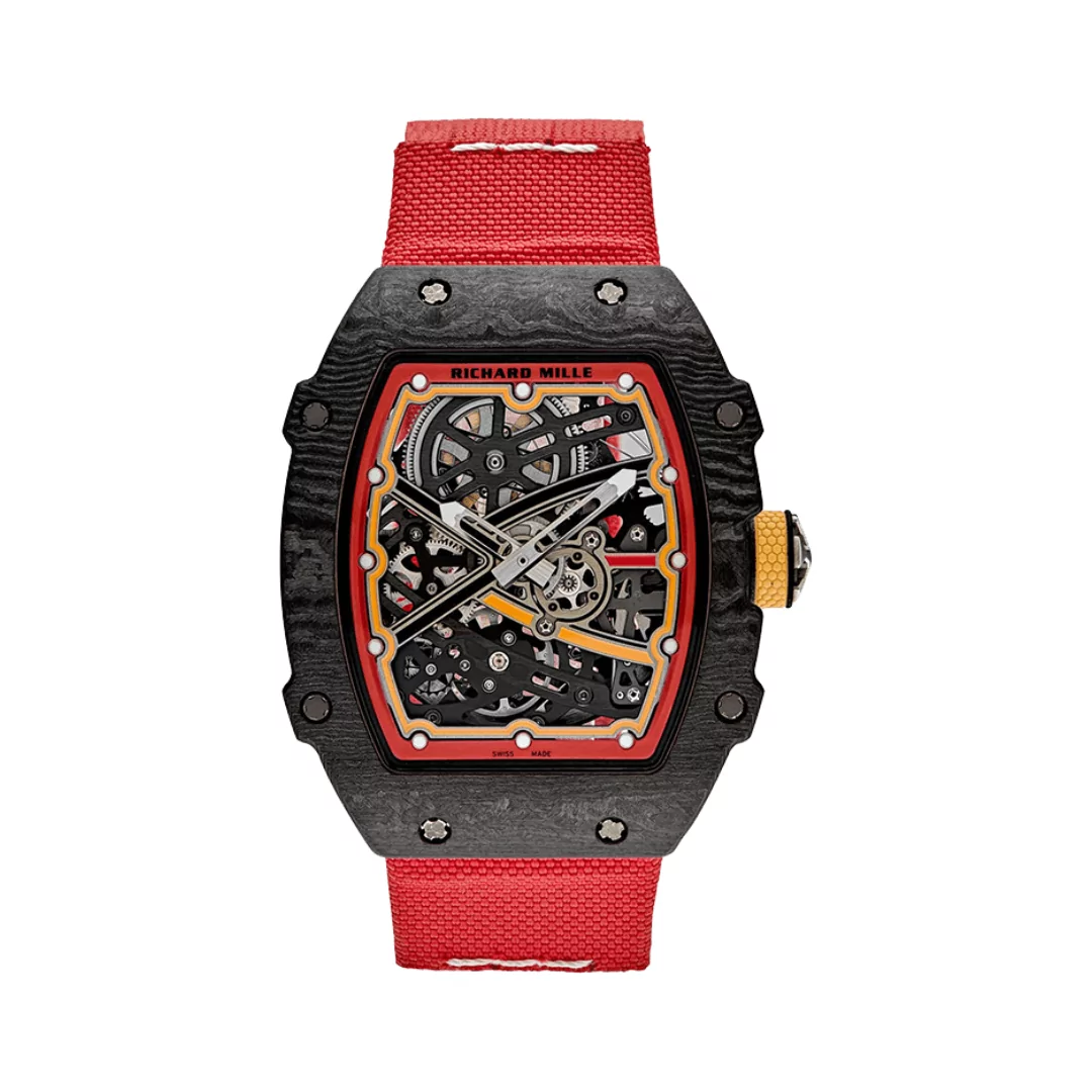 Richard Mille RM 67-02 Alexander Zverev Edition Super Lightweight Red Elastic Strap
