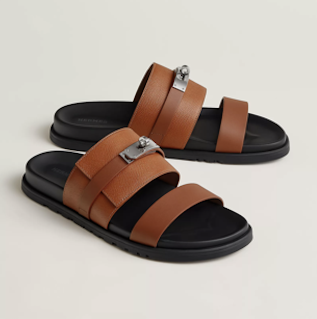 Hermès Jackson Brown Sandal