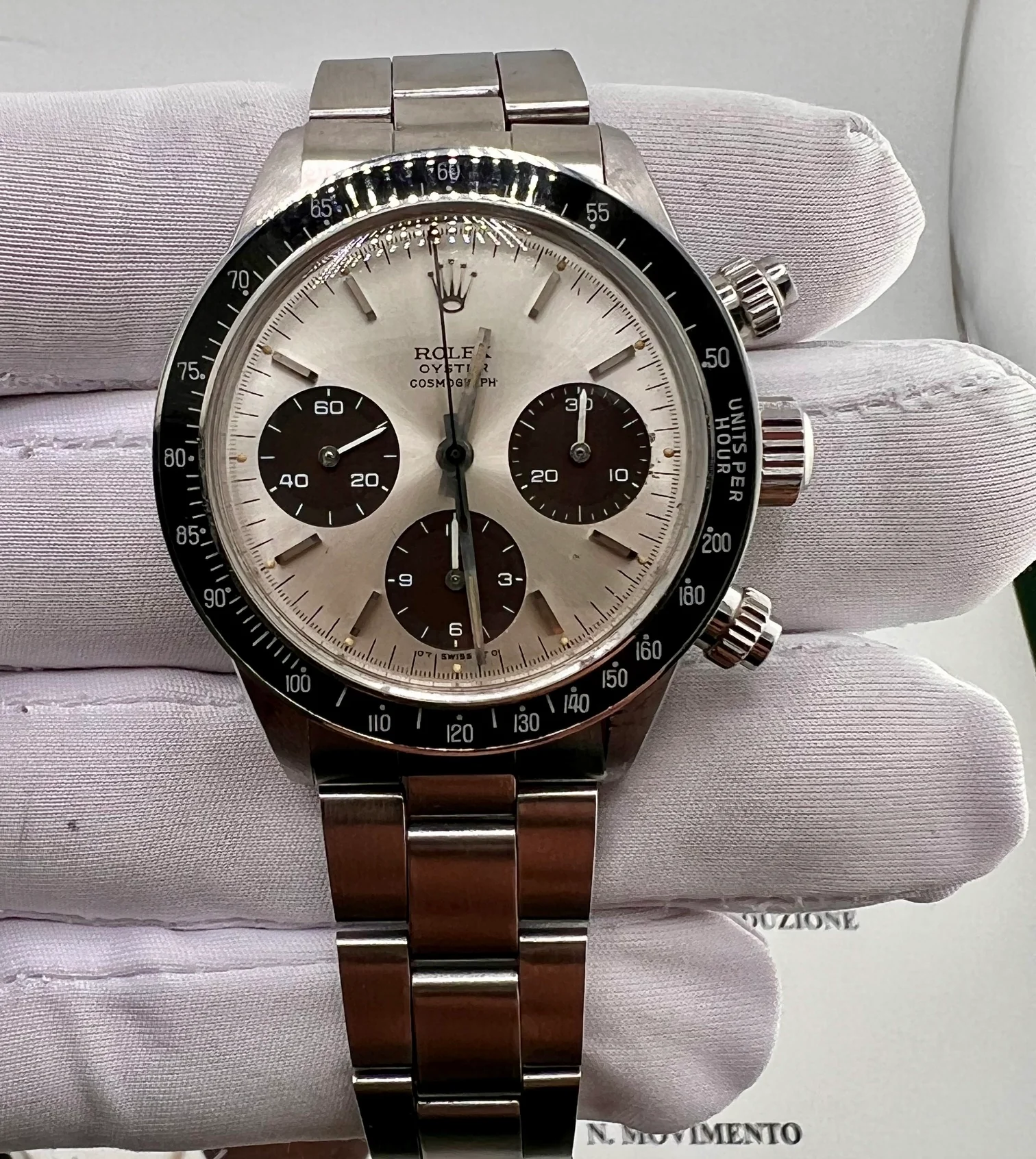 Rolex Daytona Brown 37mm Expertise 6263 1973