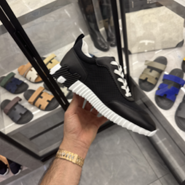 Hermès Bouncing Black Sneaker