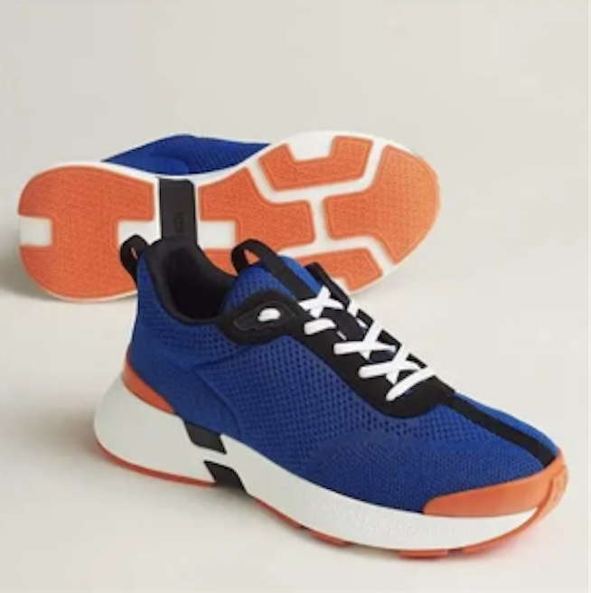 Hermès Hero Blue Sneaker