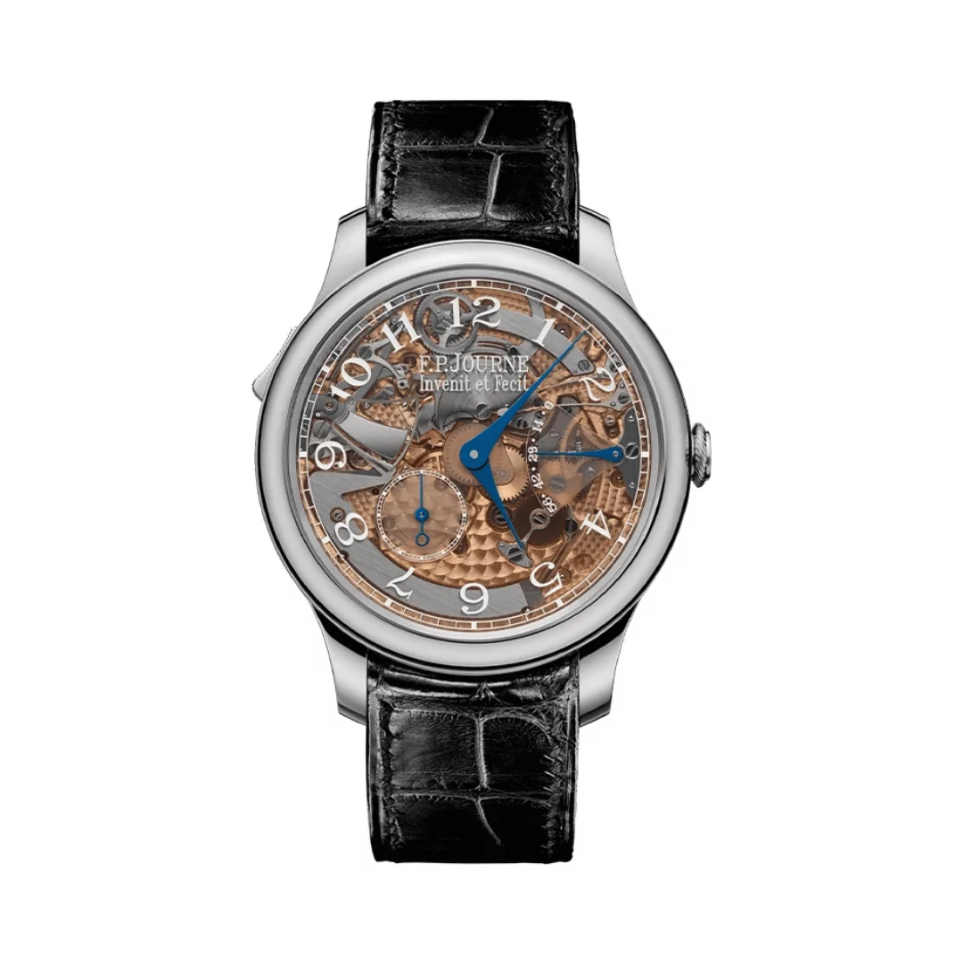 F.P. Journe Classique Repetition Souveraine Steel Black Dial