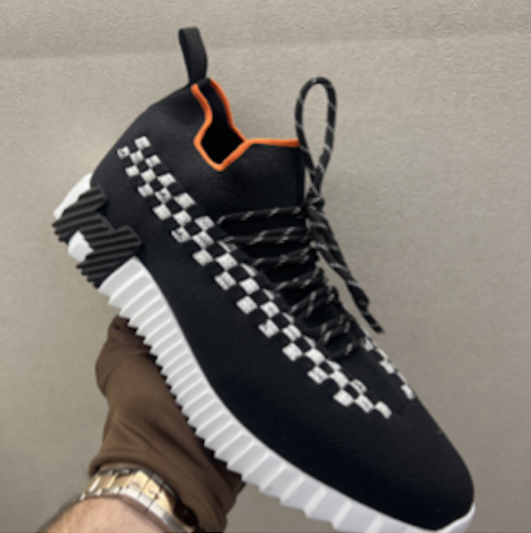 Hermès Flex Black and White Sneaker