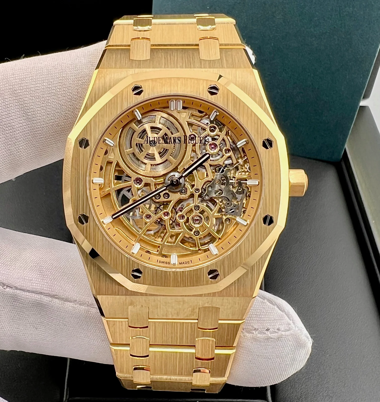 Audemars Piguet Jumbo Extra-Thin Openworked Royal Oak New 39mm