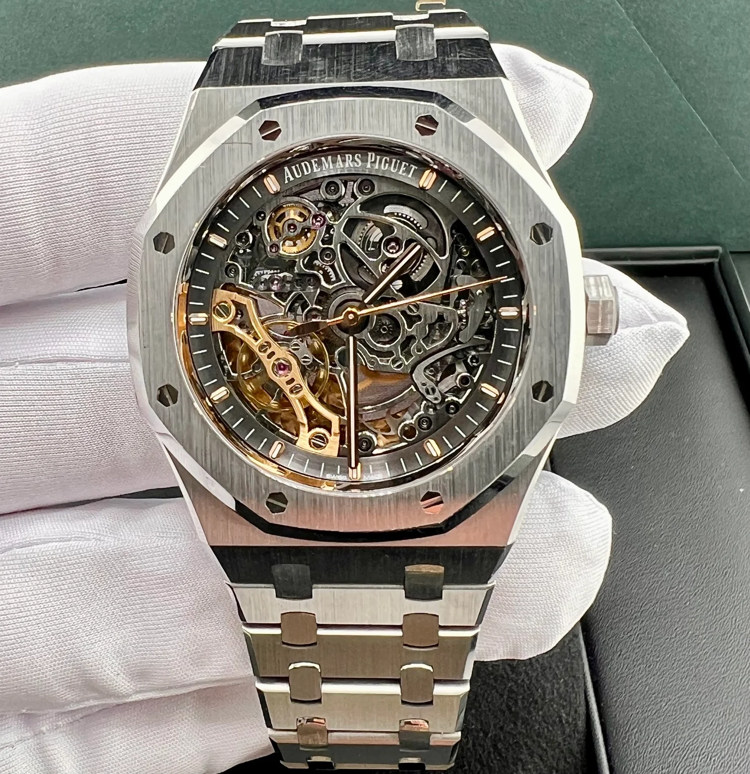 Audemars Piguet Royal Oak Double Balance Wheel Openworked Italy 15407ST 2023