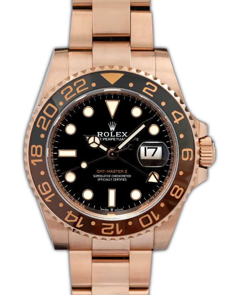 Rolex GMT-Master II Root Beer Everose Gold