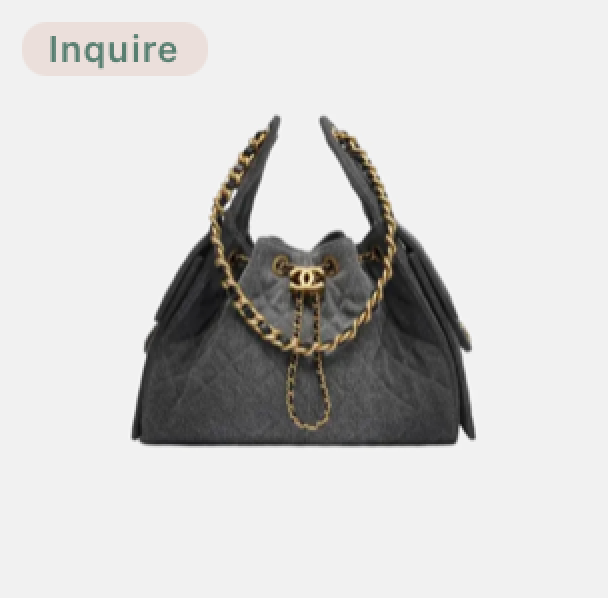 Chanel 25 Small Washed Denim Bag