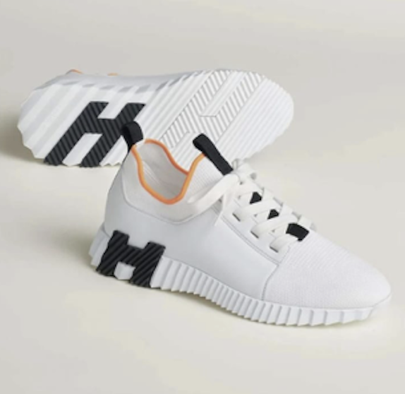 Hermès Bouncing Lift White Sneaker