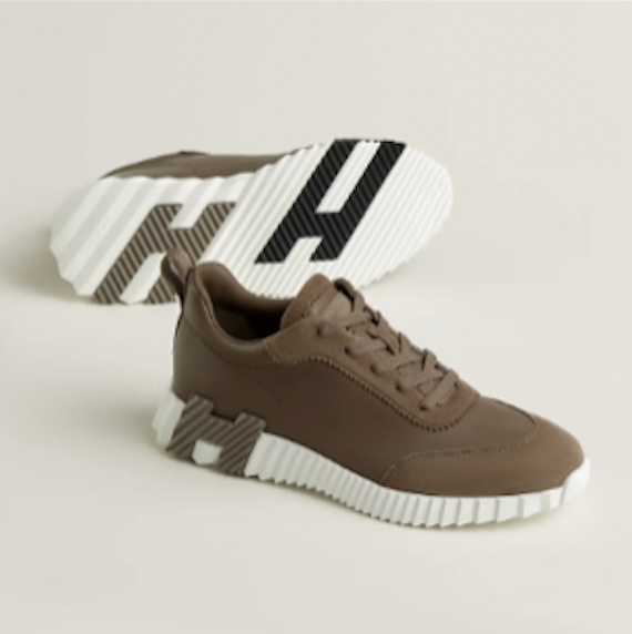 Hermès Bouncing Brown Sneaker