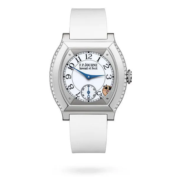 F.P. Journe Élégante Titanium 2 Rows of Diamonds